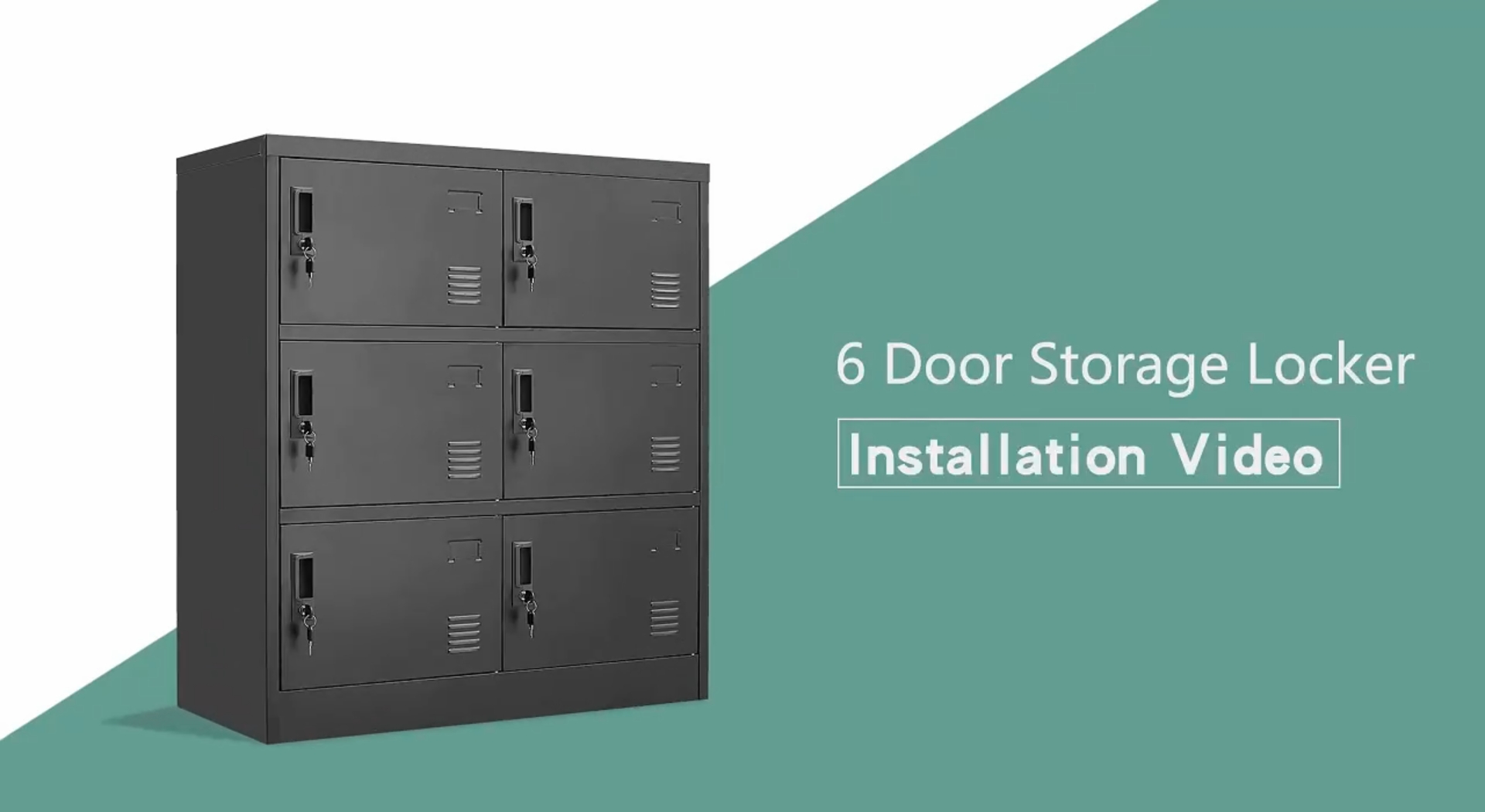Amazon.com: IKIMI Metal Lockers for Employees, Office