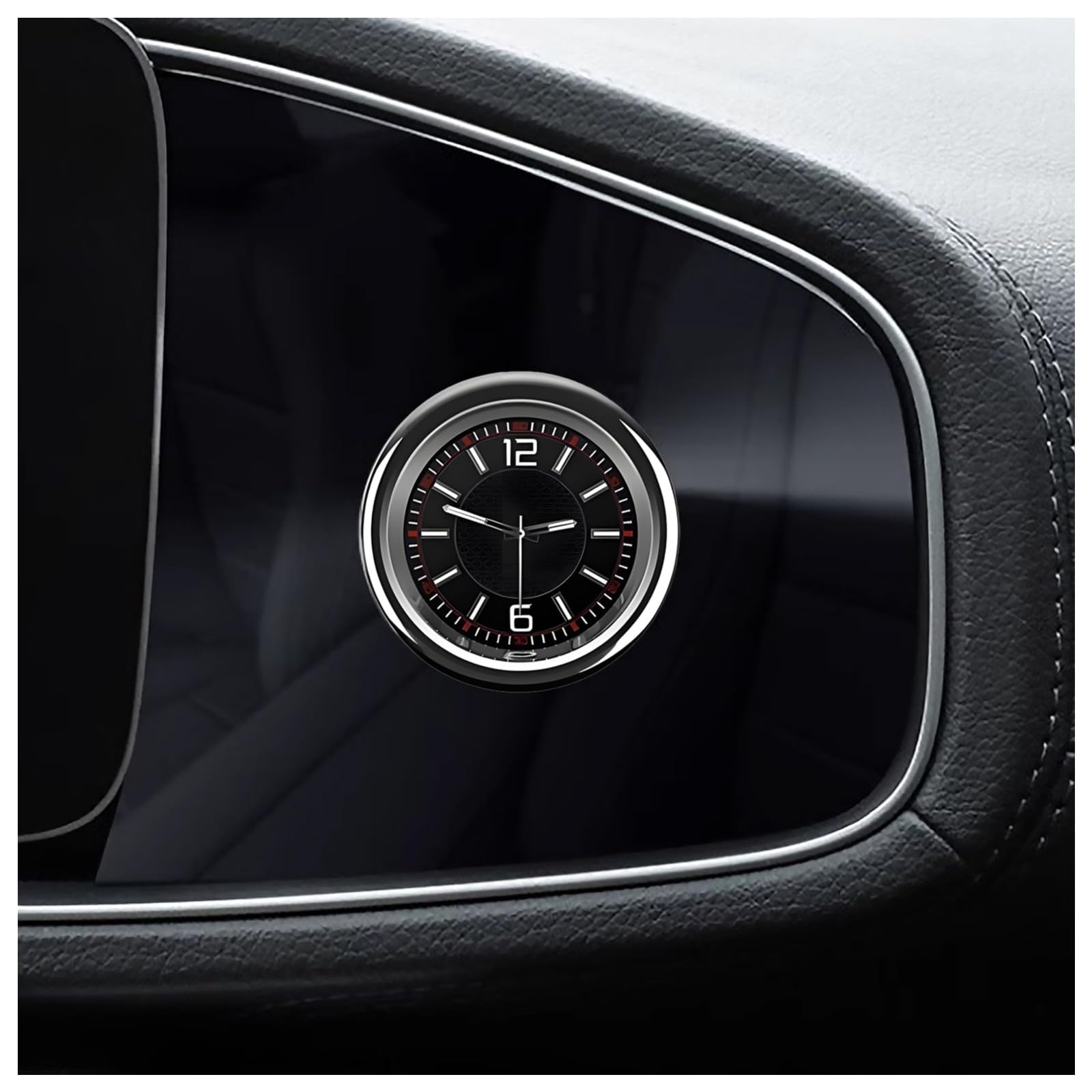 Copertura per Orologio al Nero Quarzo con Orologio Centrale per Mercedes-Benz GLE 350 450 AMG 53 Coupé 63 S GLS 450 580 AMG 63 W167 X167 V167 2020-2025 Interni Accessori