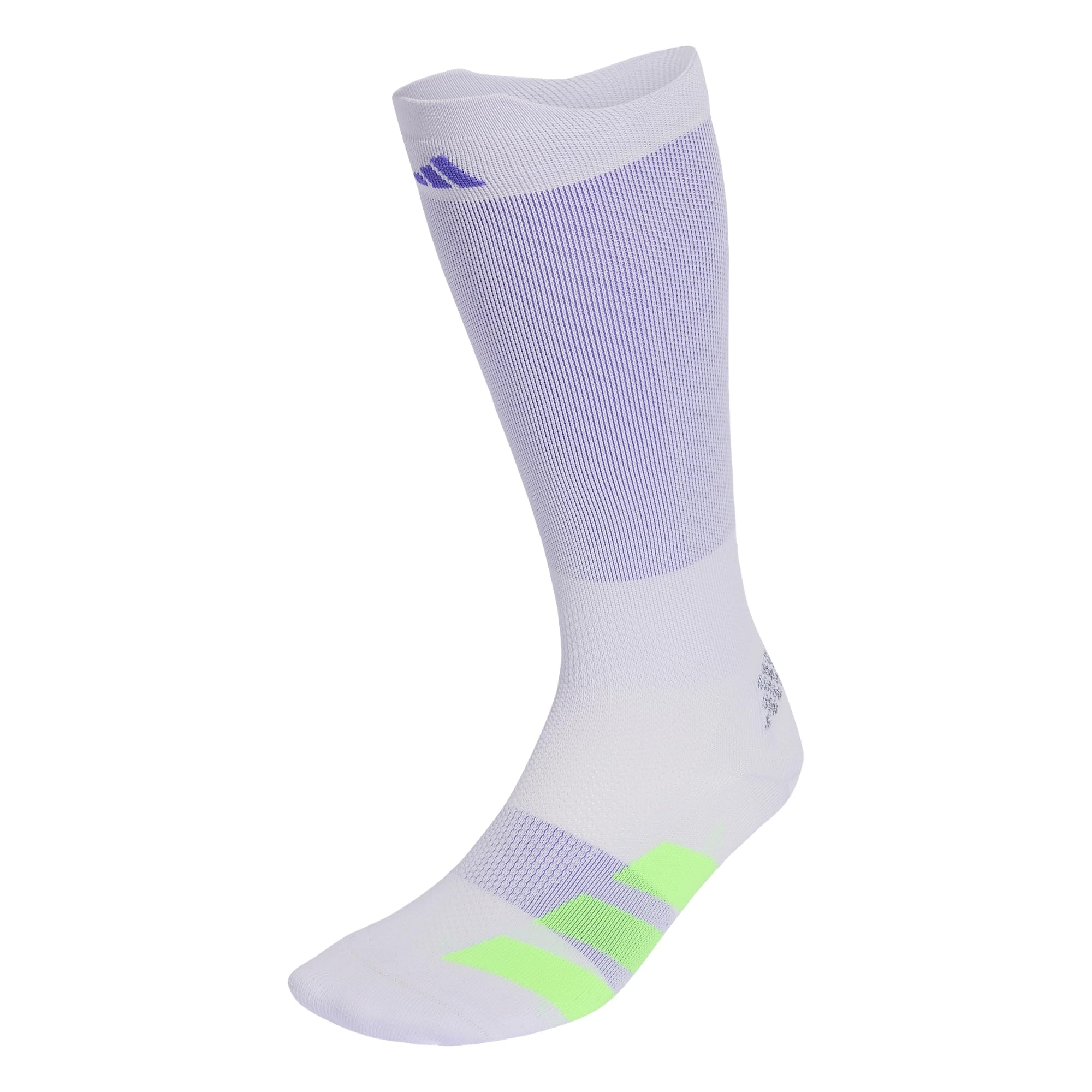 adidas Unisex Running Adizero Calf Sock Socks, Frozen Purple/Solar Purple, XL