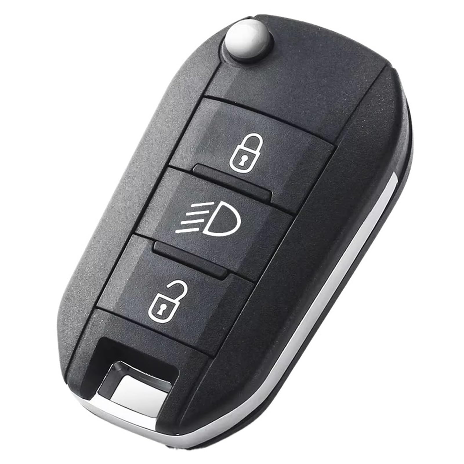 Carcasa Llave Coche Para Peugeot Para RCZ 508 2014-2019 Carcasa De Llave Remota Abatible HU83 VA2 Coche
