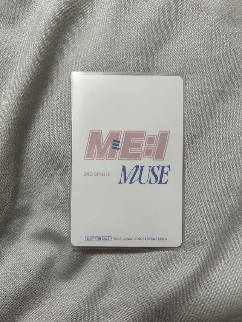 Amazon.co.jp: ME:I ミーアイ MUSE 佐々木心菜 トレカ Slidefilm 2点