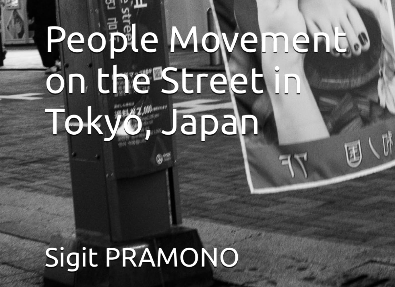People Movement on the Street in Tokyo, Japan