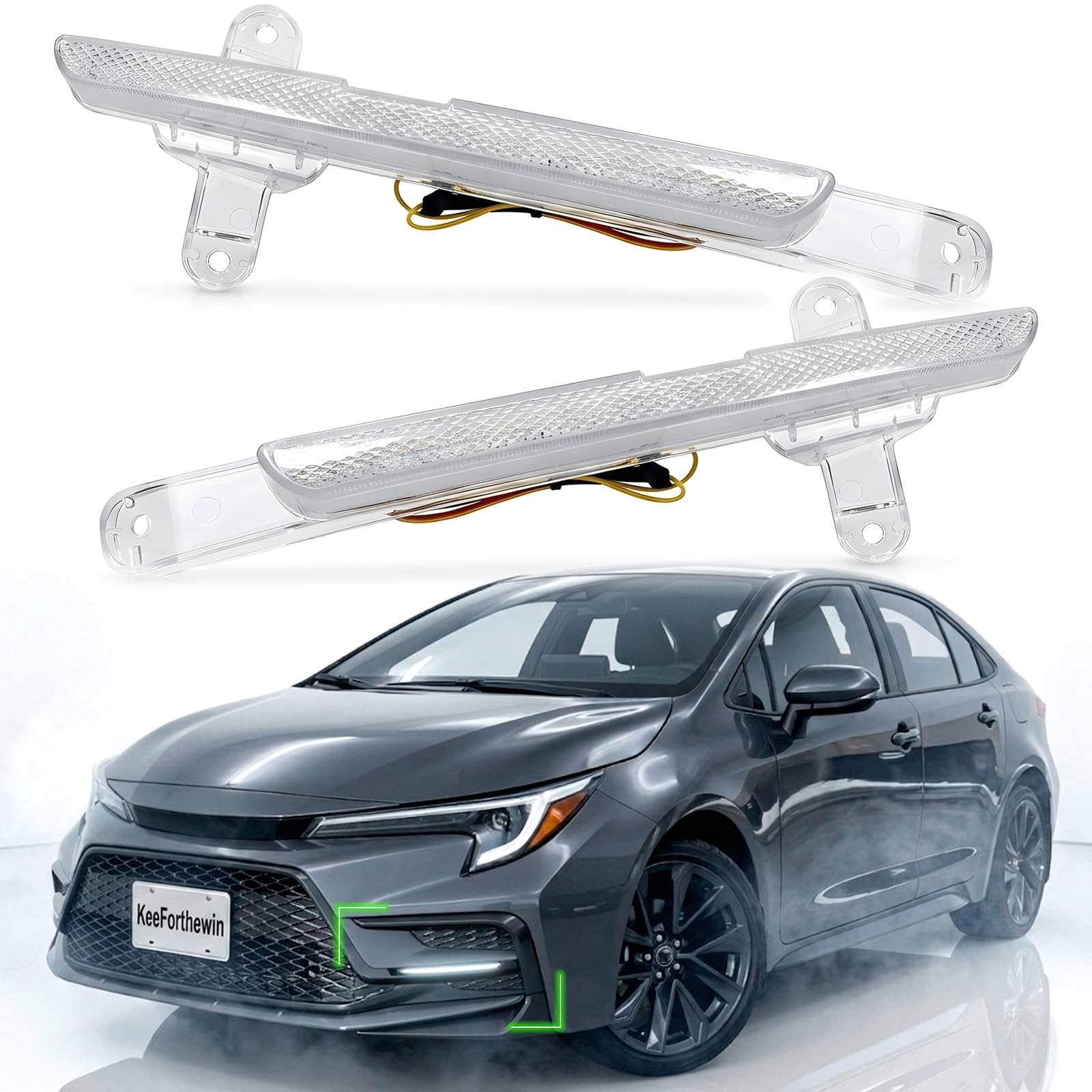 Photo 1 of KeeForthewin Driving Fog Lights for 2023-2026 Toyota Corolla SE/XSE