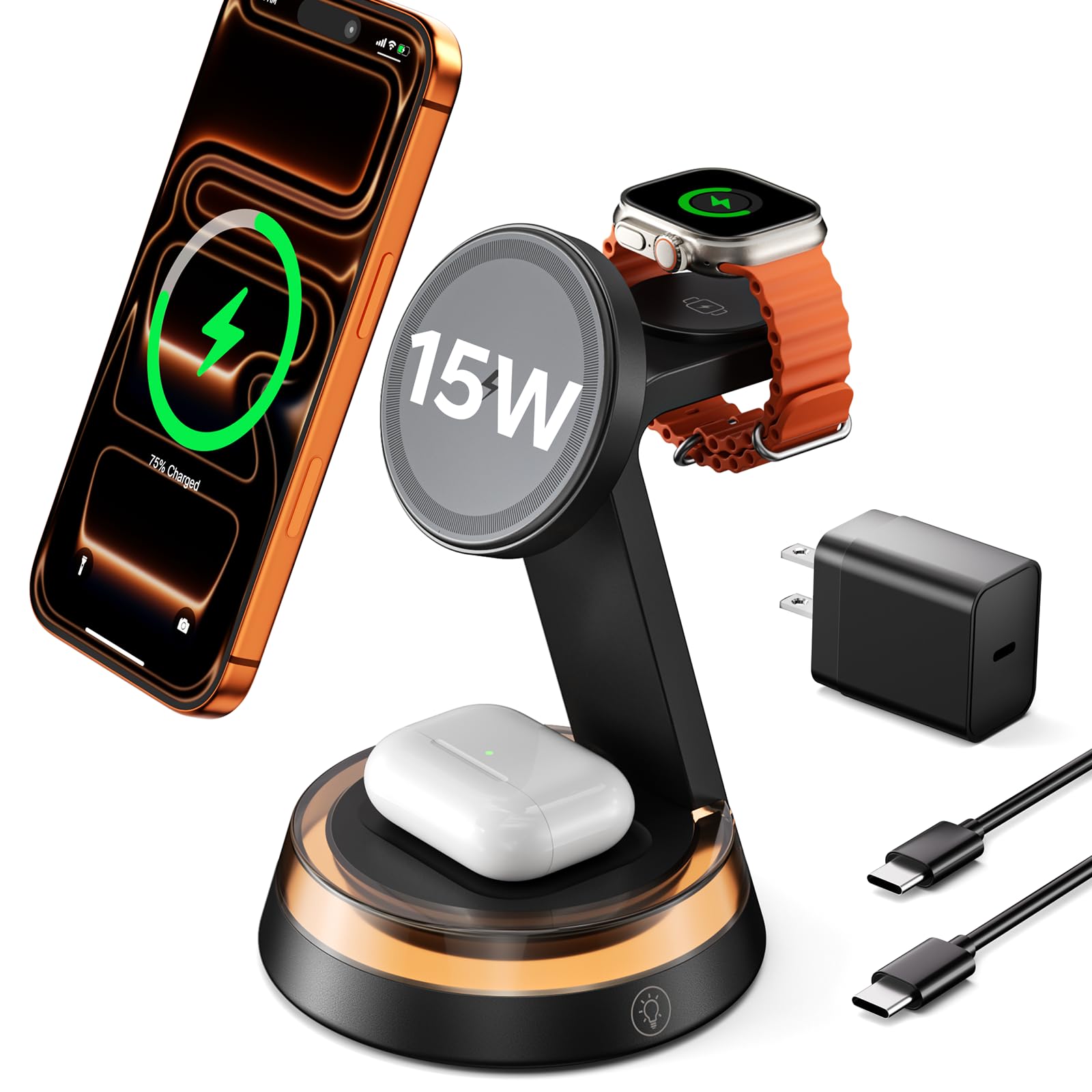 KPON 3 in 1 Charging Station