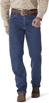 Wrangler George Strait Cowboy Jean Coupe Slim Pour Homme, Pierre Foncée., 28 X 30