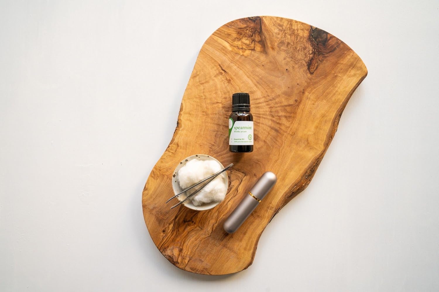 Aromatics International Premium Organic Spearmint Essential Oil 18ml | 100% Pure Essential Oil for Diffusion & Aromatherapy