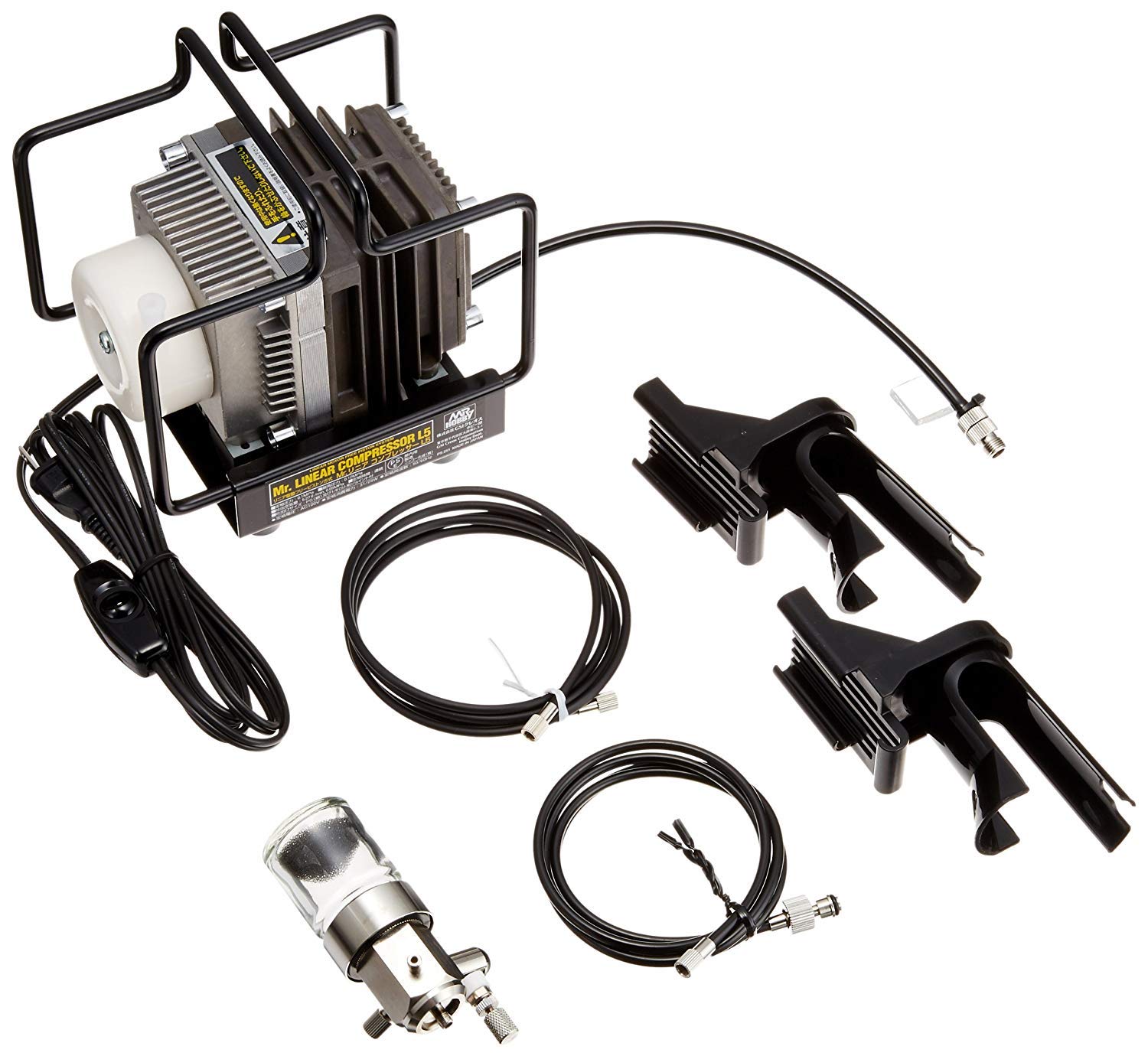 GSIクレオス Mr.リニアコンプレッサー L5⁄エアブラシセット PS301