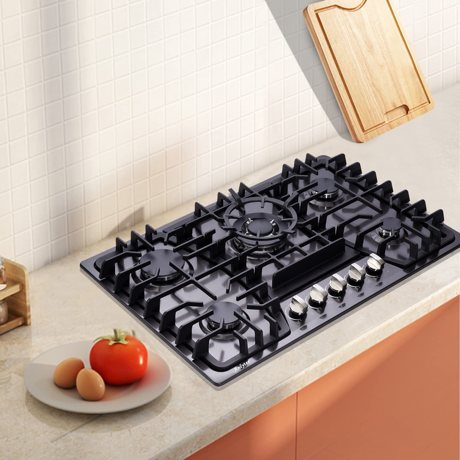 Shop bosch gas hob burner black Factory Sale