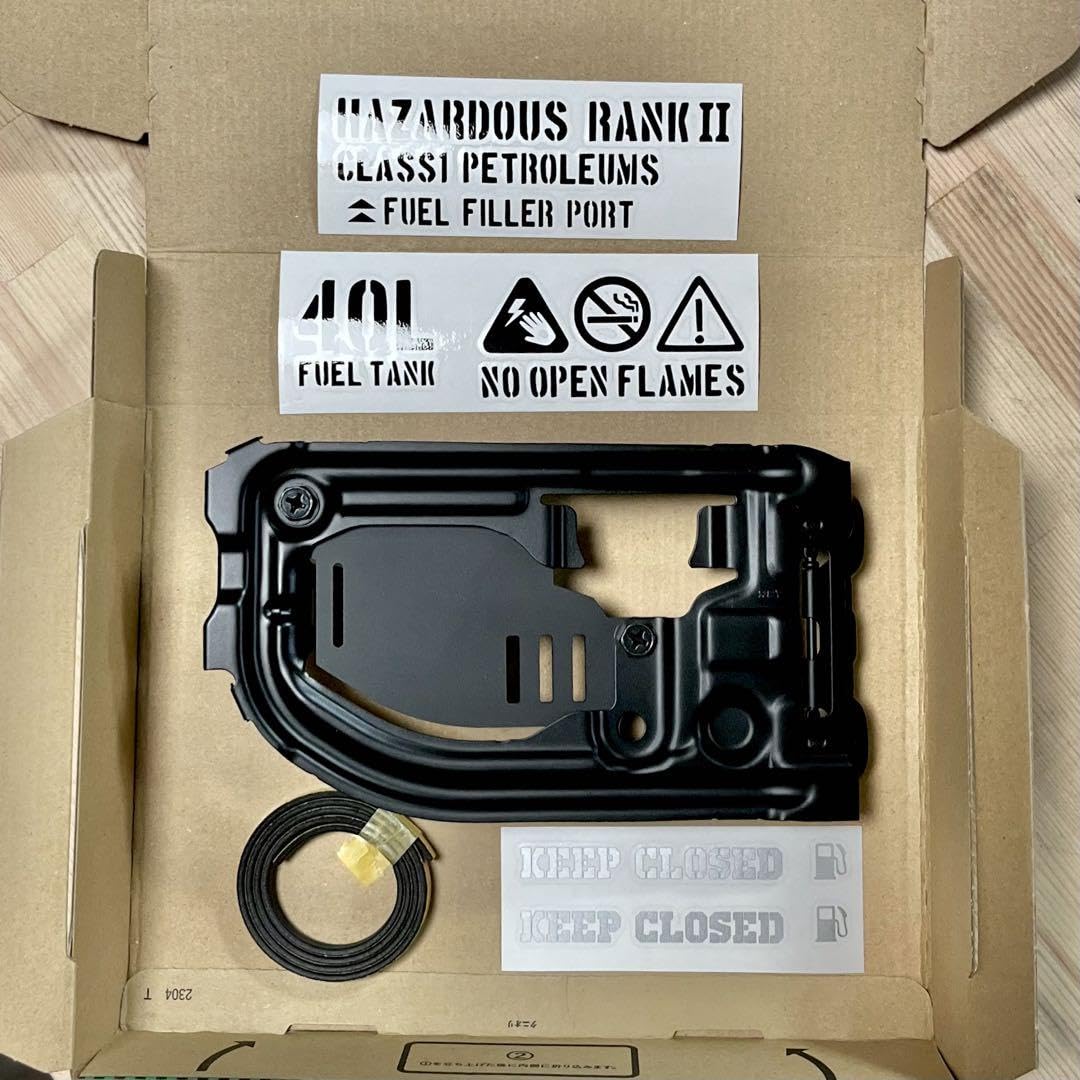 JB64ジムニーJB74シエラ用前向きサイVerスケルトン型燃料リッド - パーツ 