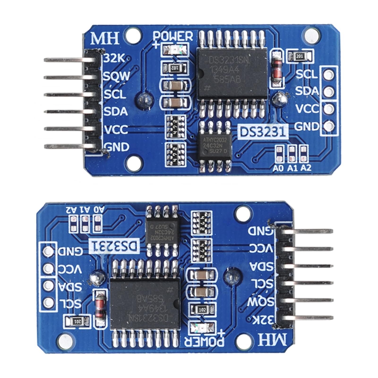 ds3231 at24c32 iic rtc real time clock module for arduino nano raspberry pi mega2560 leonardo2pcs
