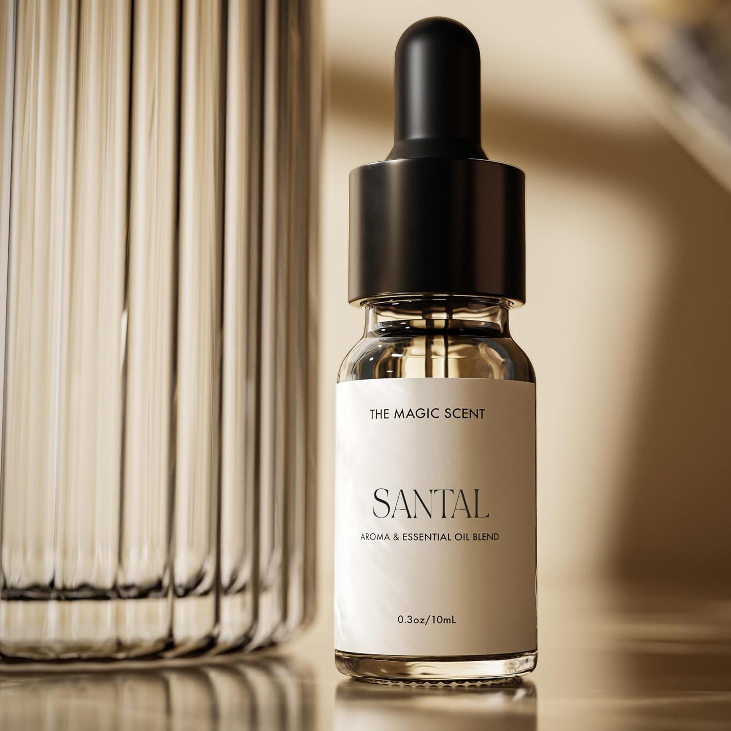 The Magic Scent Santal Diffuser Oil - Fragrance Scent - Cold-Air & Ultrasonic - Santal Essential Oil - Diffuser Oils Scents for Home - Sandalwood Oil - 0.3 fl oz, 10 mL - Image 7