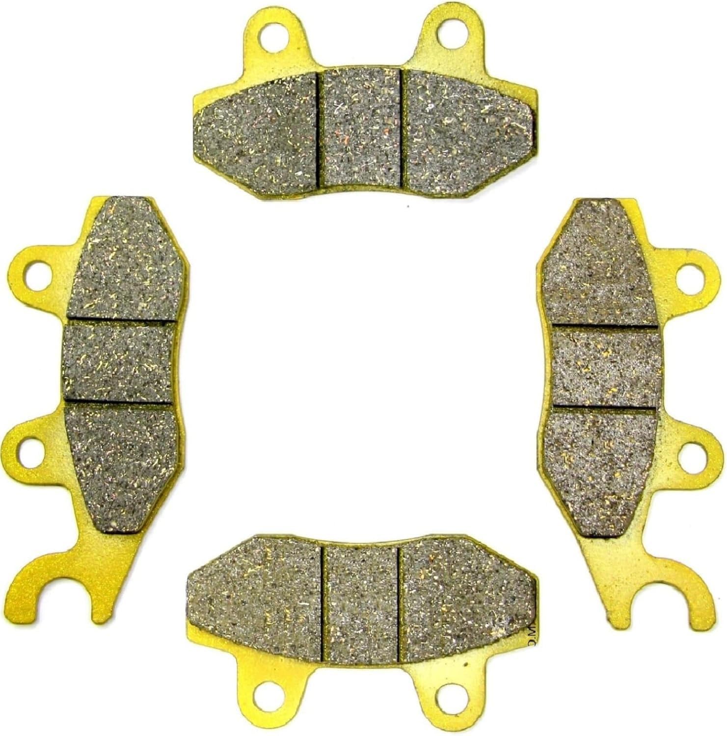 MC Front Brake Pads for Kawasaki Teryx 750 800 Brakes Teryx 4 KRF KRT 750 800 2008 2009 2010 2011 2012 2013 2014 2015 2016 2017 2018 2019 2020 2021 2022 2023 2024 2025 FA135 FA165 Sintered MC135F165F