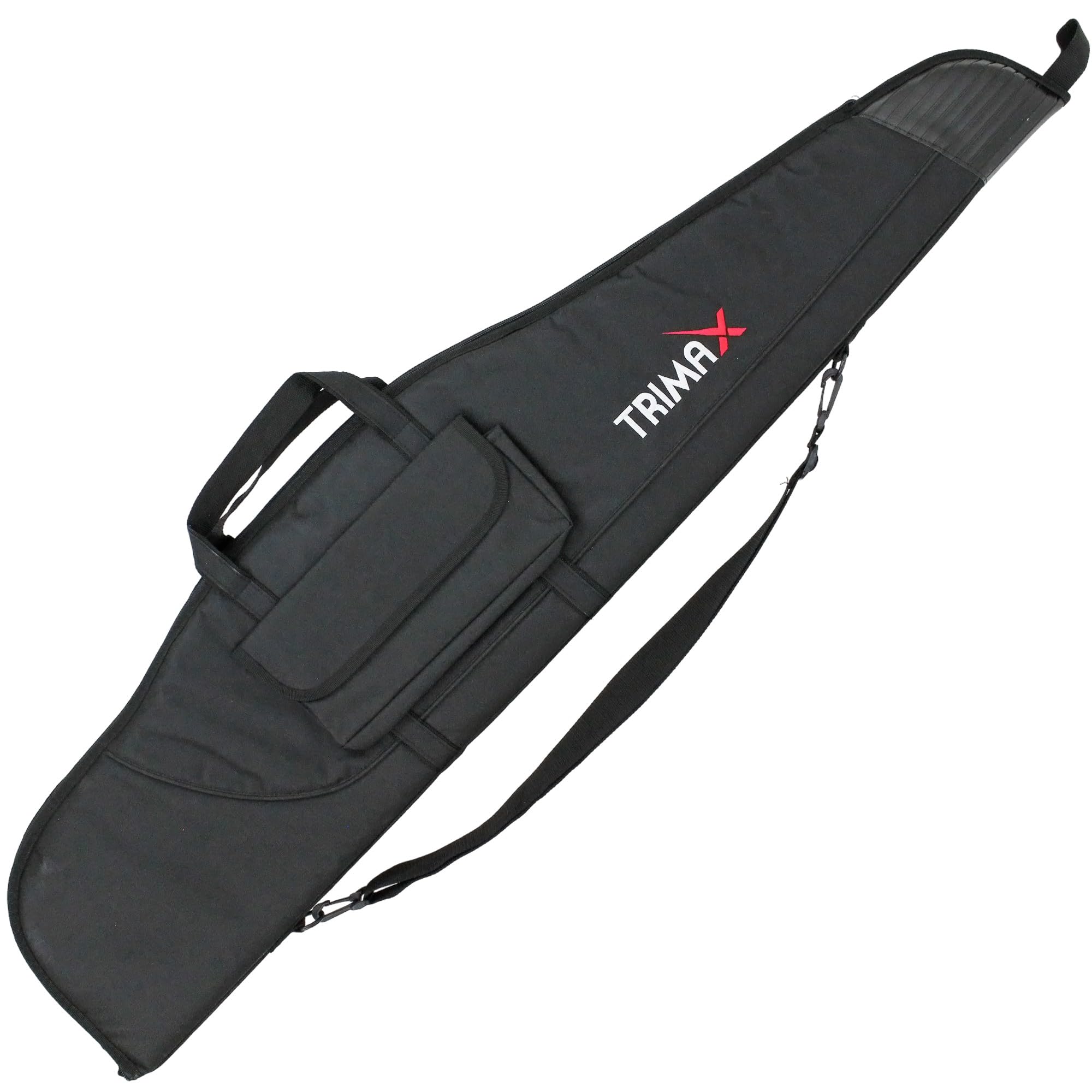 Trimax Housse JC110 Couleur Noire pour carabines, fusils, carabines et Armes Longues en général avec Un Espace pour Le viseur. Renforcée. Longueur : 125 cm...