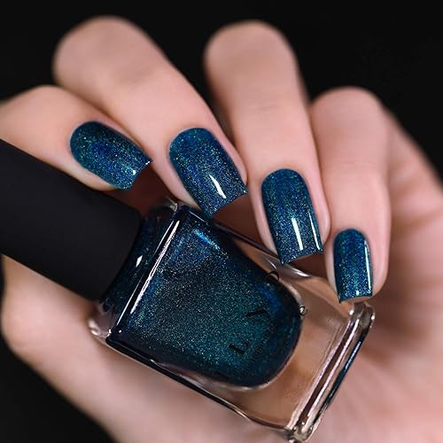 Miniatura 1140 de ILNP Madison Ave Esmalte de uñas holográfico metálico rosa antiguo