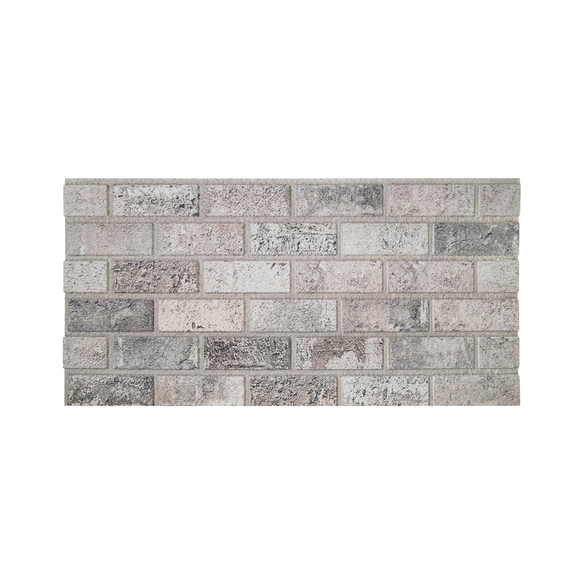 IZODEKOR 1-Pc 3D Brick Effect Wall Panels - Outdoor Wall Cladding, Decorative Wall Panels for Living Room, Balcony, Terrace, Office, Faux Brick, 50x100 cm | Beige Dream 1902 โ image 1
