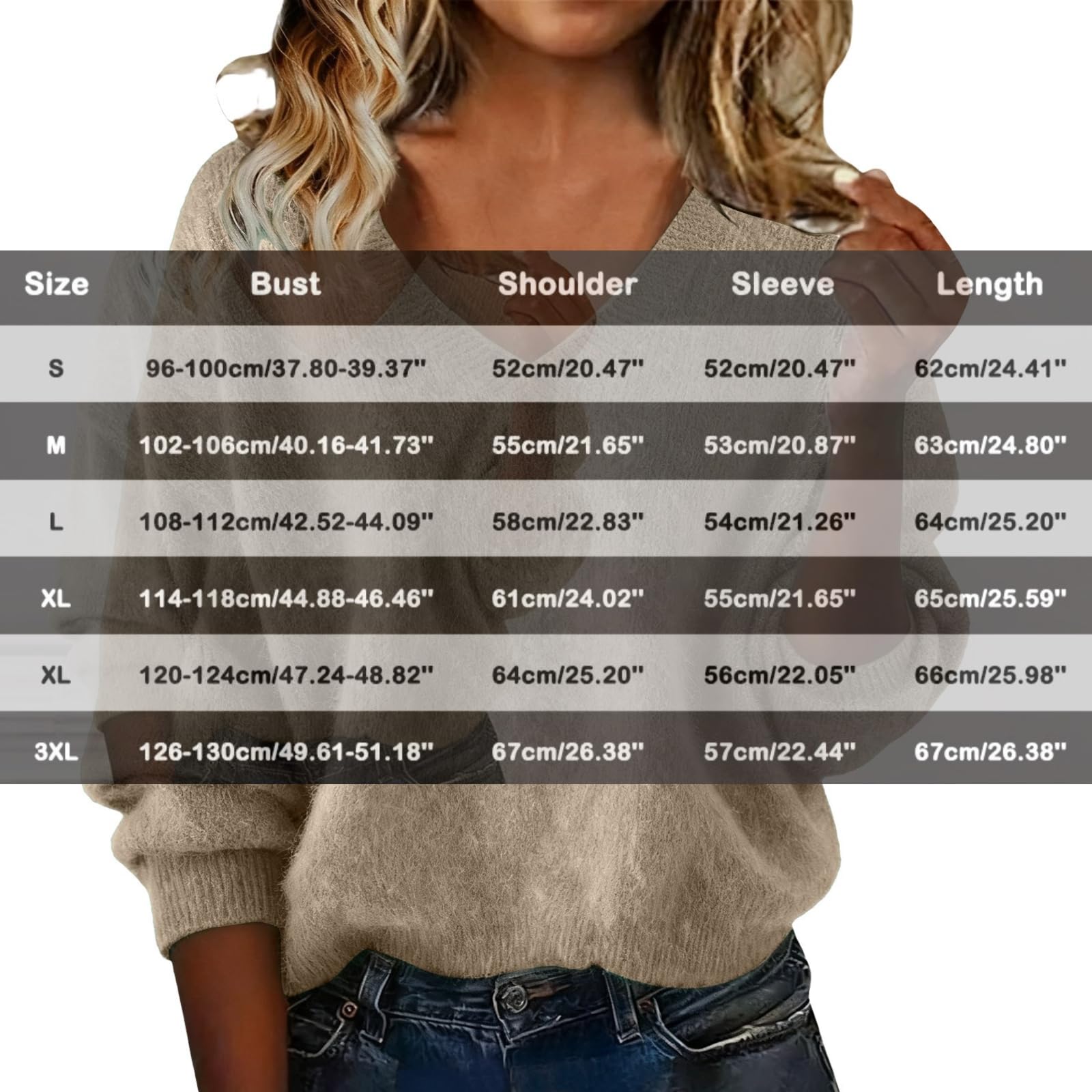 Cashmere Sweaters for Women Long Sleeve V Neck Basic Tunic Tops Warm Winter Pullover Fall Fashion Clothes 2025