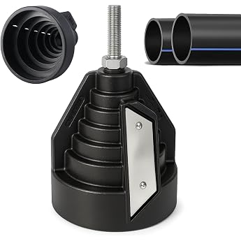 Pipe Deburring Hand Deburring Pipe Deburrer High Performance Pipe Milling Pipe Plastic Pipe Chamfer Tool PE PVC Ppr Pipe Deburring Machine Tool for Chamfering for 20 25 32 40 50 and 63 mm