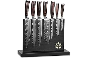 Magnetic Knife Block for Effortless Kitchen Organization