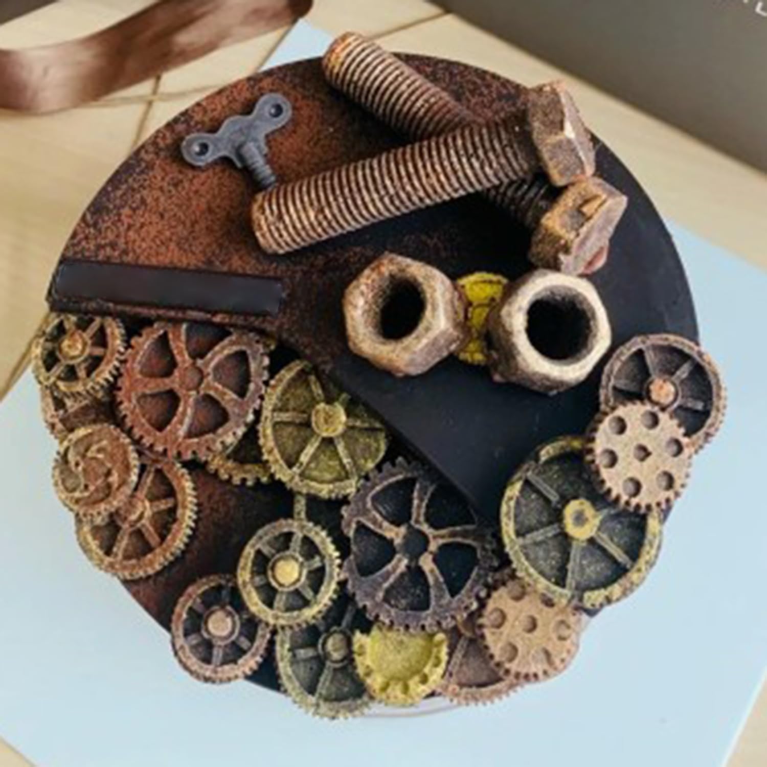 Steampunk Gear Silicone Fondant Molds Set of 3 image 5