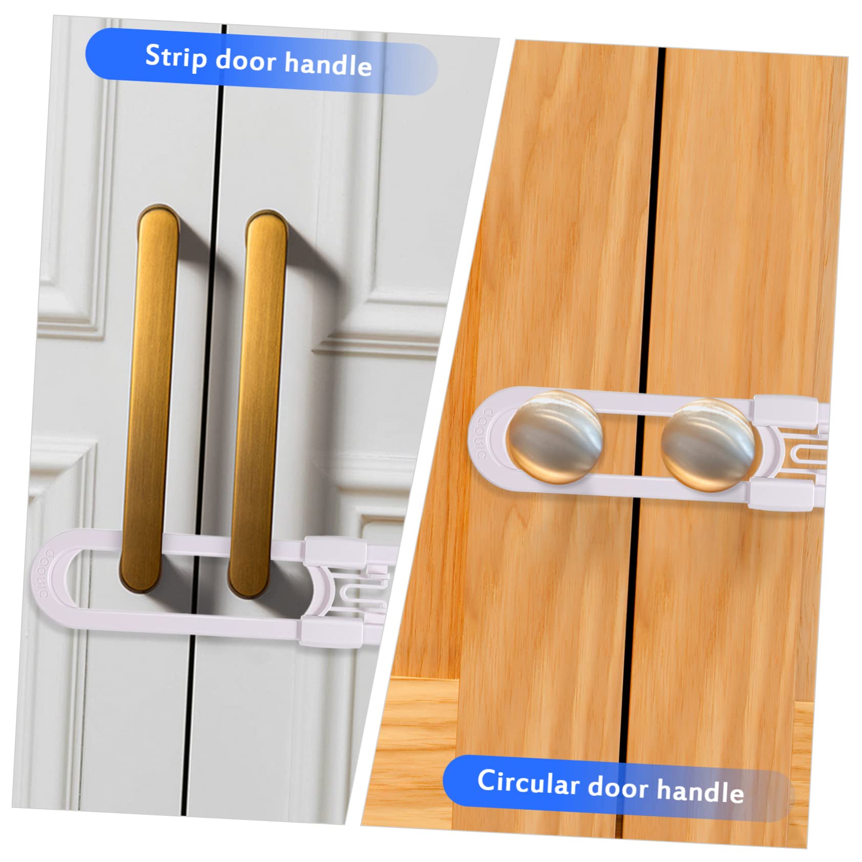 Toddmomy 15piezas Cerraduras Seguridad Armarios Infantiles Ajustables Para Puertas