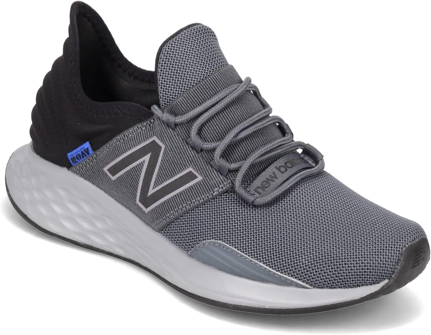 New Balance Mens Fresh Foam Roav V1 8 Lead/Black/Cobalt