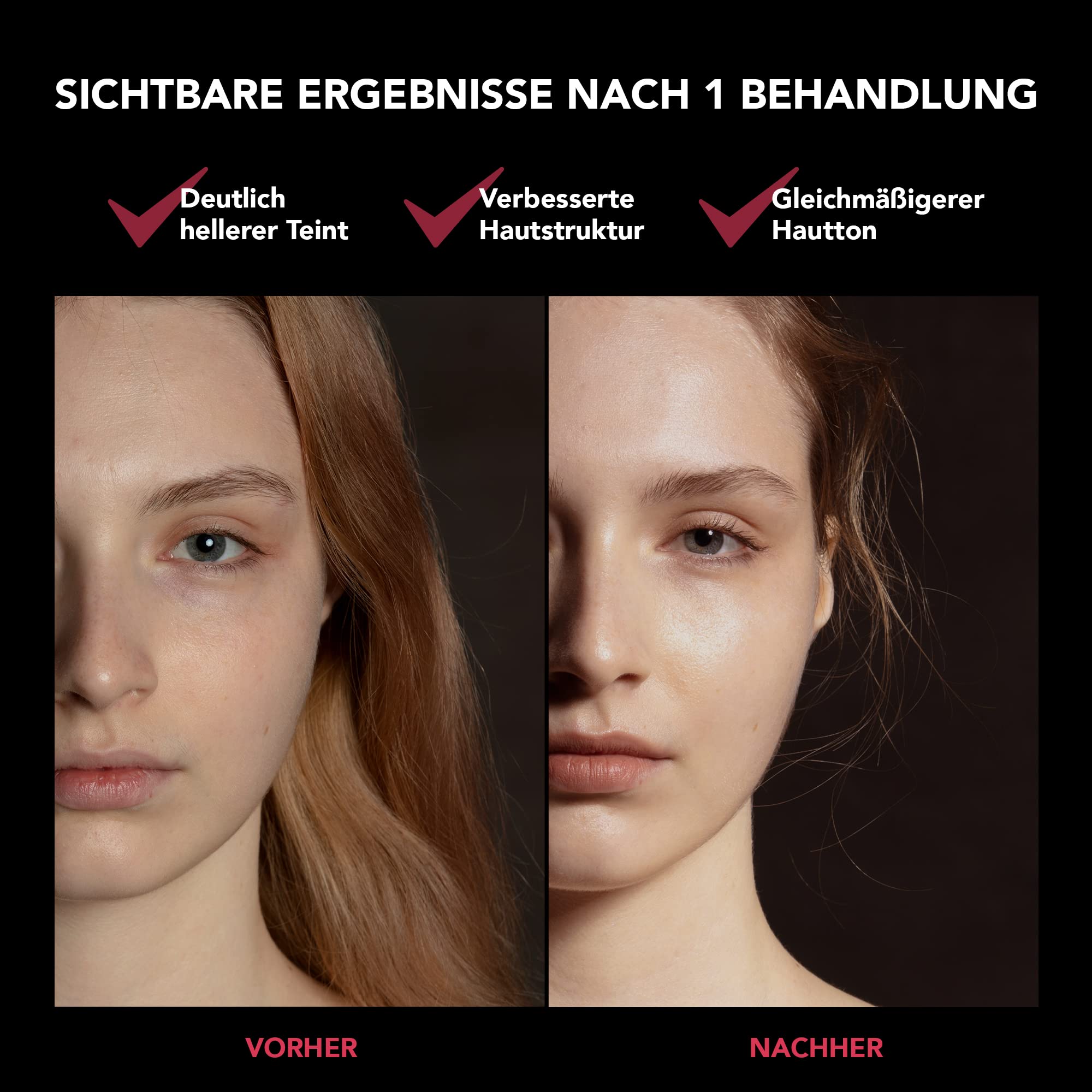 FAQ 201 RGB-LED-Gesichtsmaske + Rotlicht-Peptidserum-Set | LED-Gesichtsmaske, Rotlichtmaske, Peptidserum, Hyaluronsäure, Nahinfrarot, Silikonmaske, alle Hauttypen