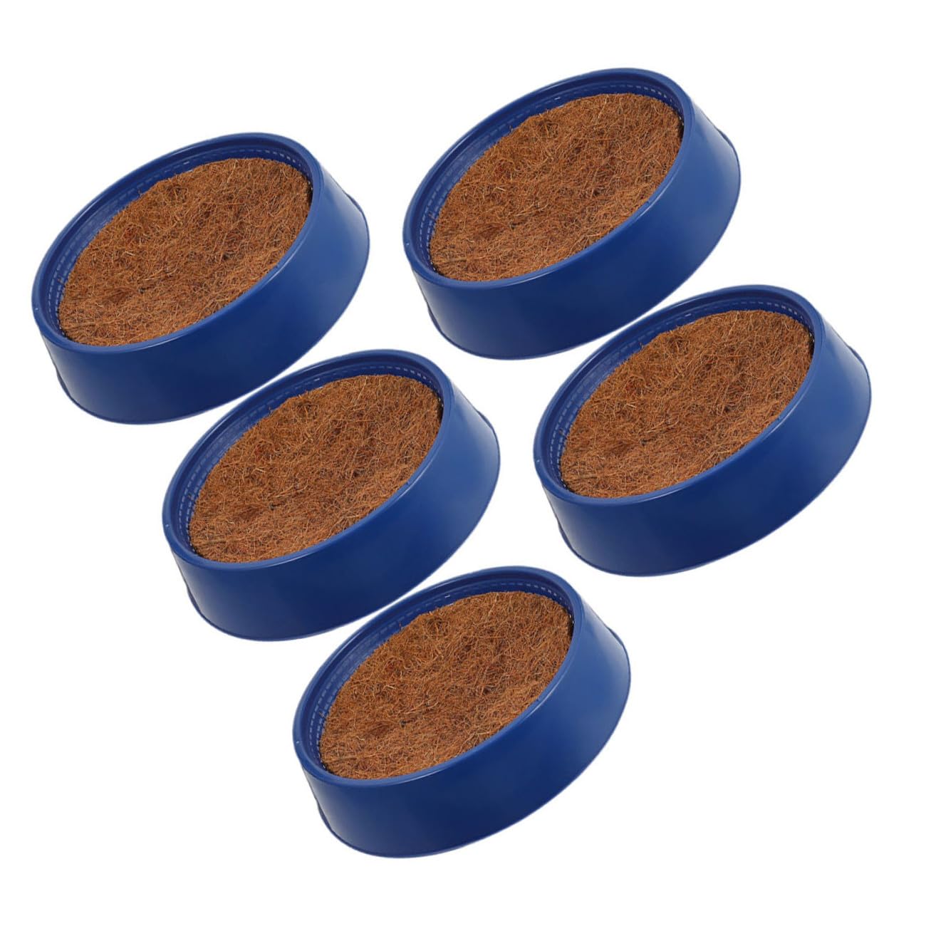 Ciotole Nidificazione per Piccioni Resistenti e Riutilizzabili con Inserti Traspiranti per Uccelli e Piccoli Animali Domestici Nidi Compatti e Sostituibili per Allevamento