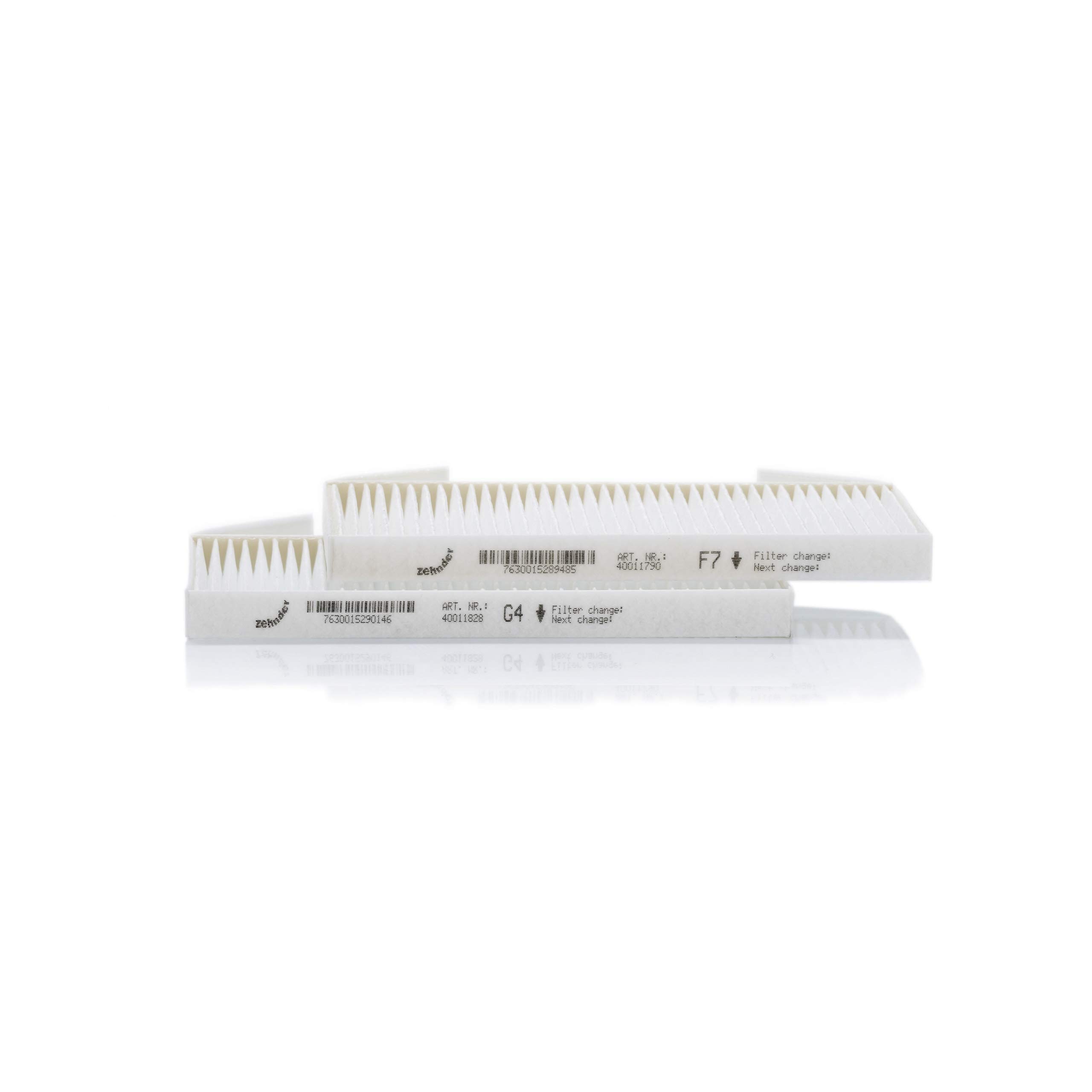 Zehnder Filterset Ersatzfilter Luftfilter Pollenfilter G4 - F7 ComfoAir 70 527005190 2 Stück