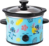 Vista 16 de Uncanny Brands Olla de cocción lenta Hello Kitty de 2 cuartos - Cocina con tus personajes favoritos de Sanrio