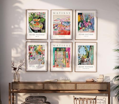 Miniatura 3 de Póster de Matisse Póster de pared de Matisse Impresiones enmarcadas Estéticas Grandes Exposición de Arte Póster Obras de Arte Cartulina Pósters de