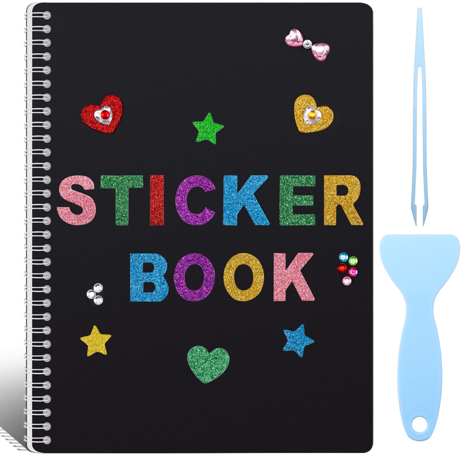 Album d'autocollants réutilisables grand format pour ne plus jamais abîmer vos stickers