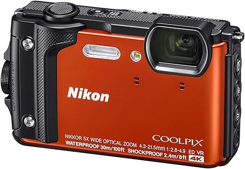 Miniatura 3 de Cámara digital Nikon W300 resistente al agua con 3 pulgadas TFT LCD, Color negro Orange,Yellow
