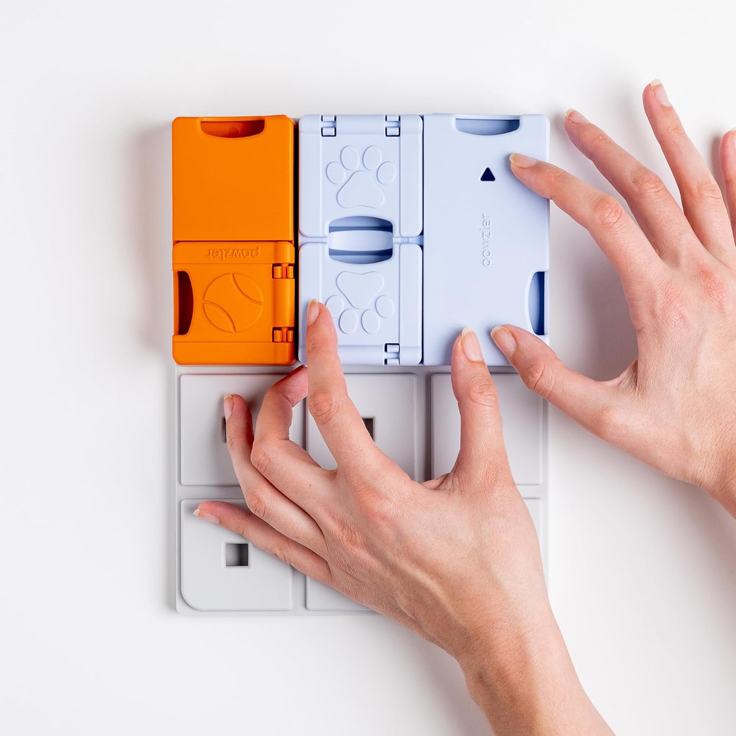 Genius Set Pawzler - Modular Dog Puzzle | Pawzler Interactive Dog Treat Puzzles for Canine Enrichment