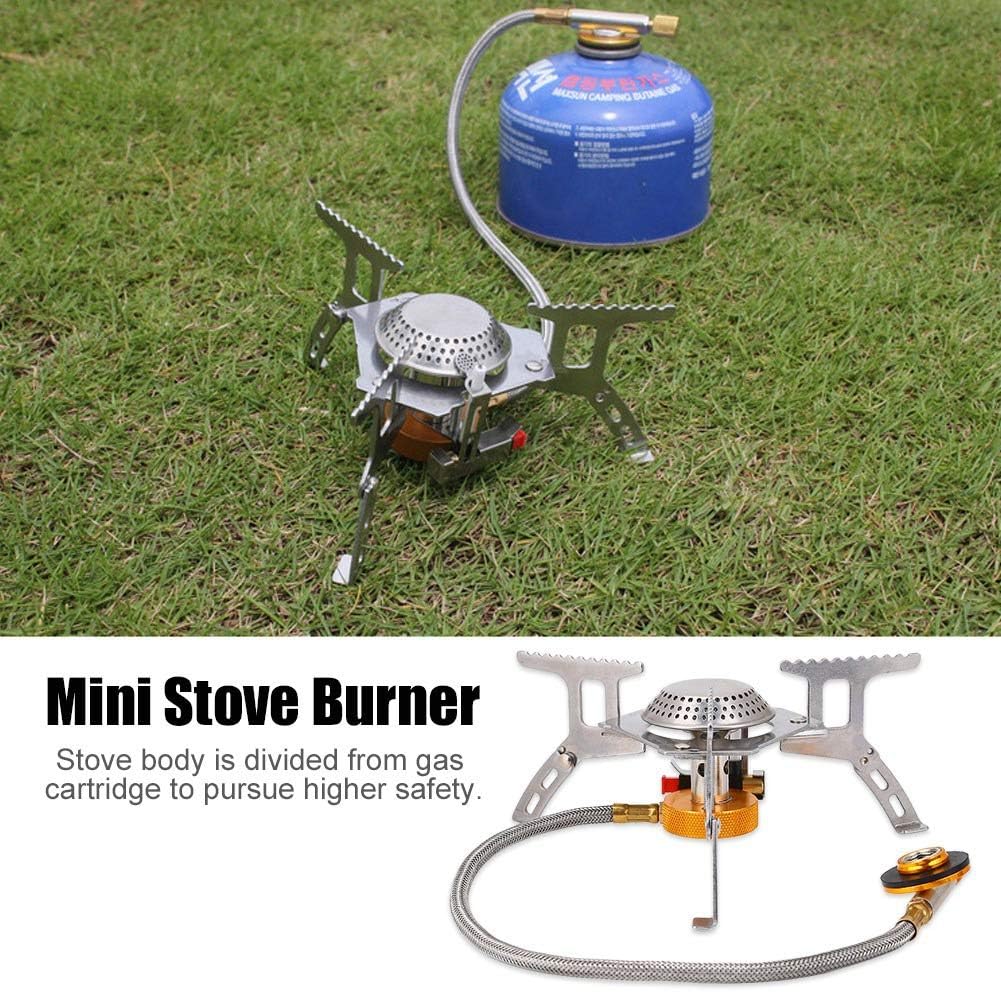 Portable Stove Picnic Folding Stove Camping Cookware, Camping Stove, Backpacking and Picnic for Outdoor Camping, Hiking and BBQ