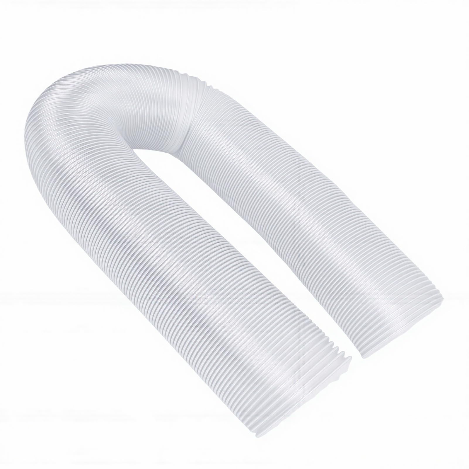GOWENIC Wąż do Odsysania Pyłu Warsztatowego 6m X 10cm Przezroczysty PVC |Elastyczny wąż Ssący ze Zwojem z Drutu ze Stali Węglowej do Odpylacza Obróbki Drewna