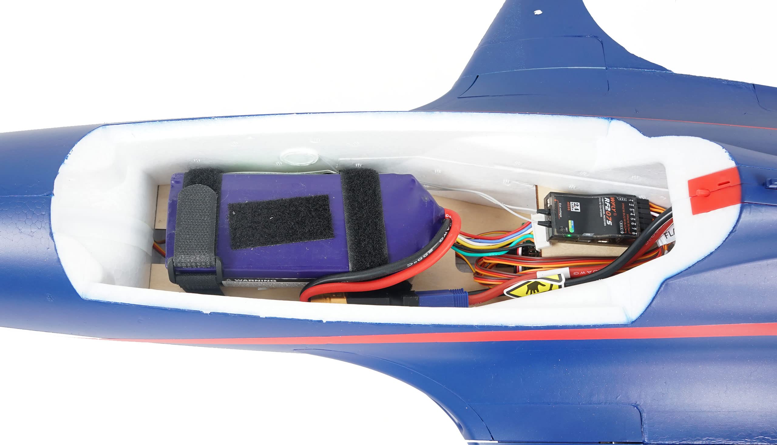 Amewi AMXPlanes Talon EDF Jet 1100mm 200 km/h EPO PNP blu RC telecomandato