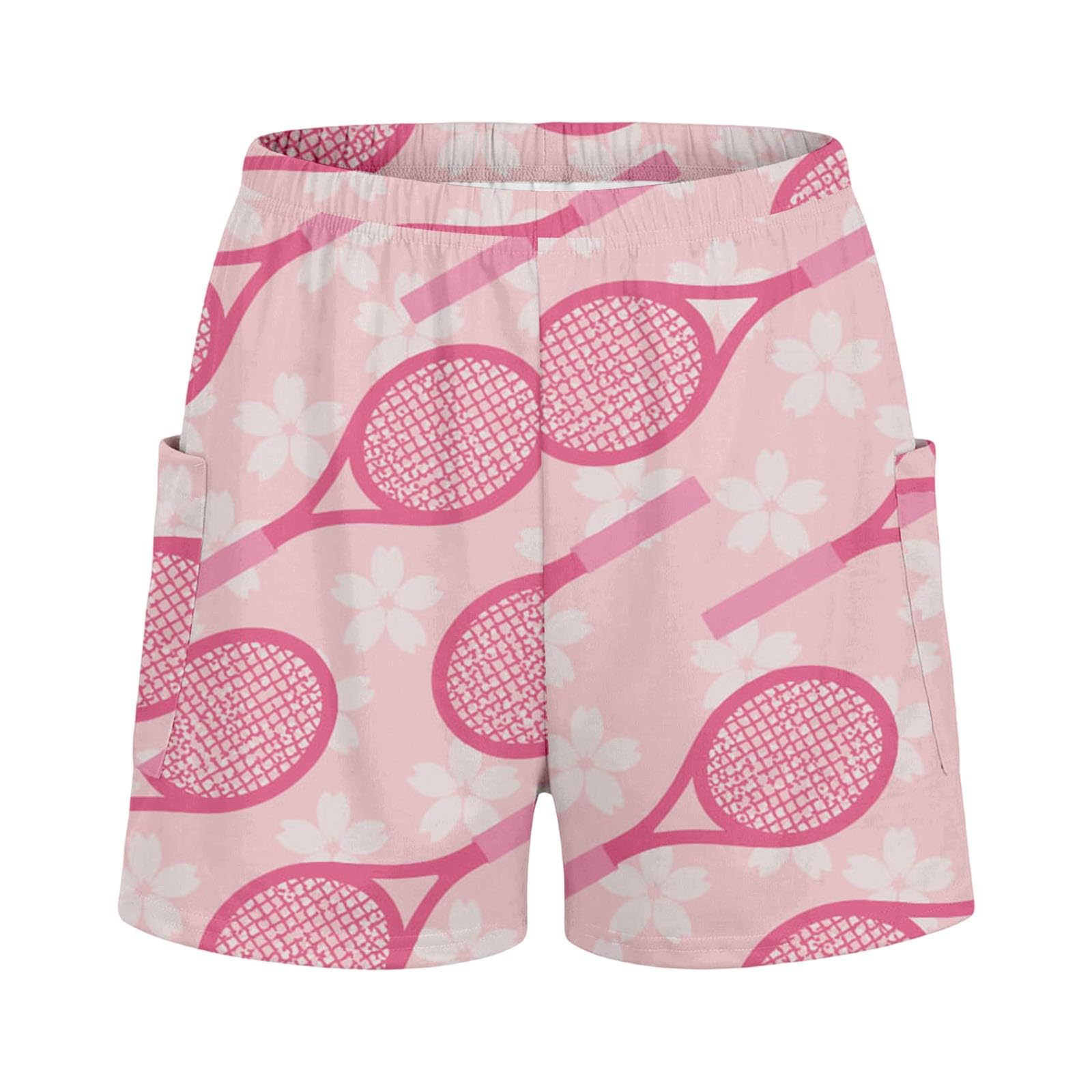 Elegantes Tenniskleid mit integrierten Shorts und Taschen – ärmelloses Shorts-Modell für Athleisure und Freizeit