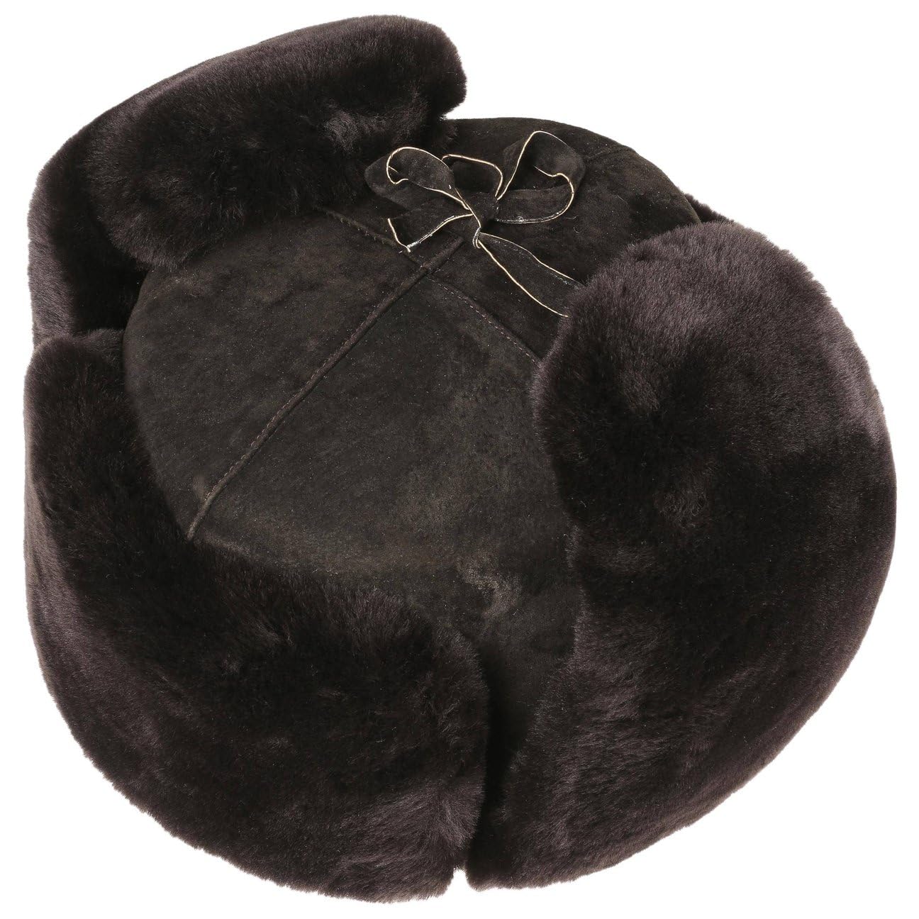 Lierys Gorro de Piel Schiwago Uschanka con Forro Acolchado Lana Virgen Invierno S-XXL