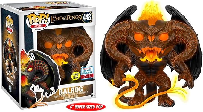 Amazon.com: Funko POP! Balrog Glow In 