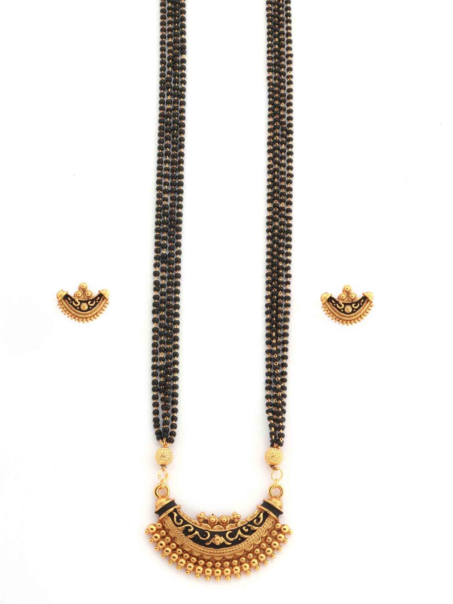See full amazon price history chart for Bhumi09 Gold Plated Meenakari Designer Mangalsutra with earrings For Women Bhumi09 Gold Plated Meenakari Designer Mangalsutra with earrings For Women (B08RMQPM49) Amazon Price History, Amazon Price Tracker