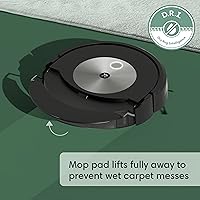 Vista 4 de Reacondicionado iRobot Roomba Combo J7+ Emparejado con Alexa o Asistente de Google - Aspiradora Robot y Mopa
