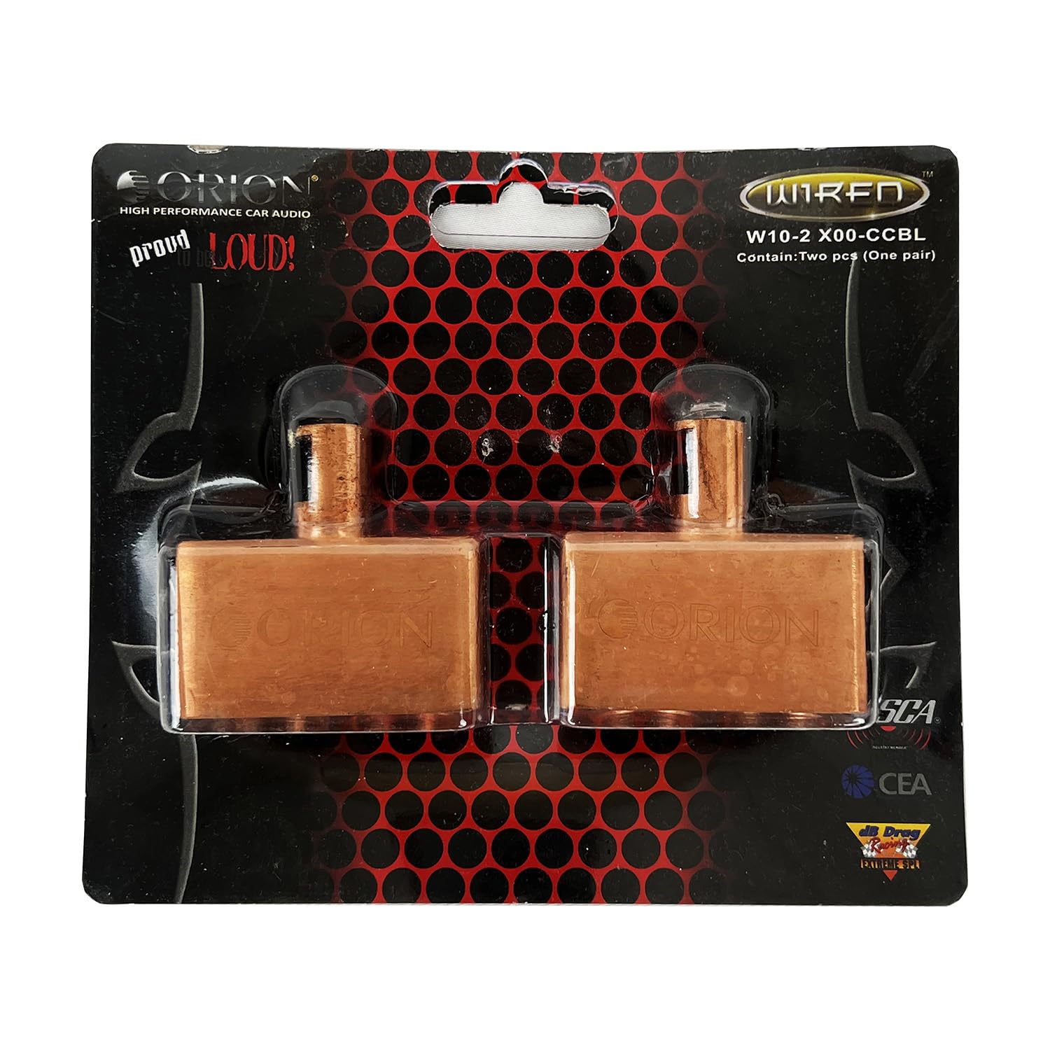 Lot De 2 Bornes De Câble Audio Cuivre 0 Gauge - Réduction D'entrée Ampli, Finition Argentée