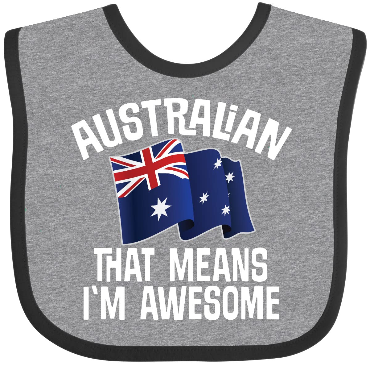 inktasticAustralian Awesome Australia Country Flag Baby Bib