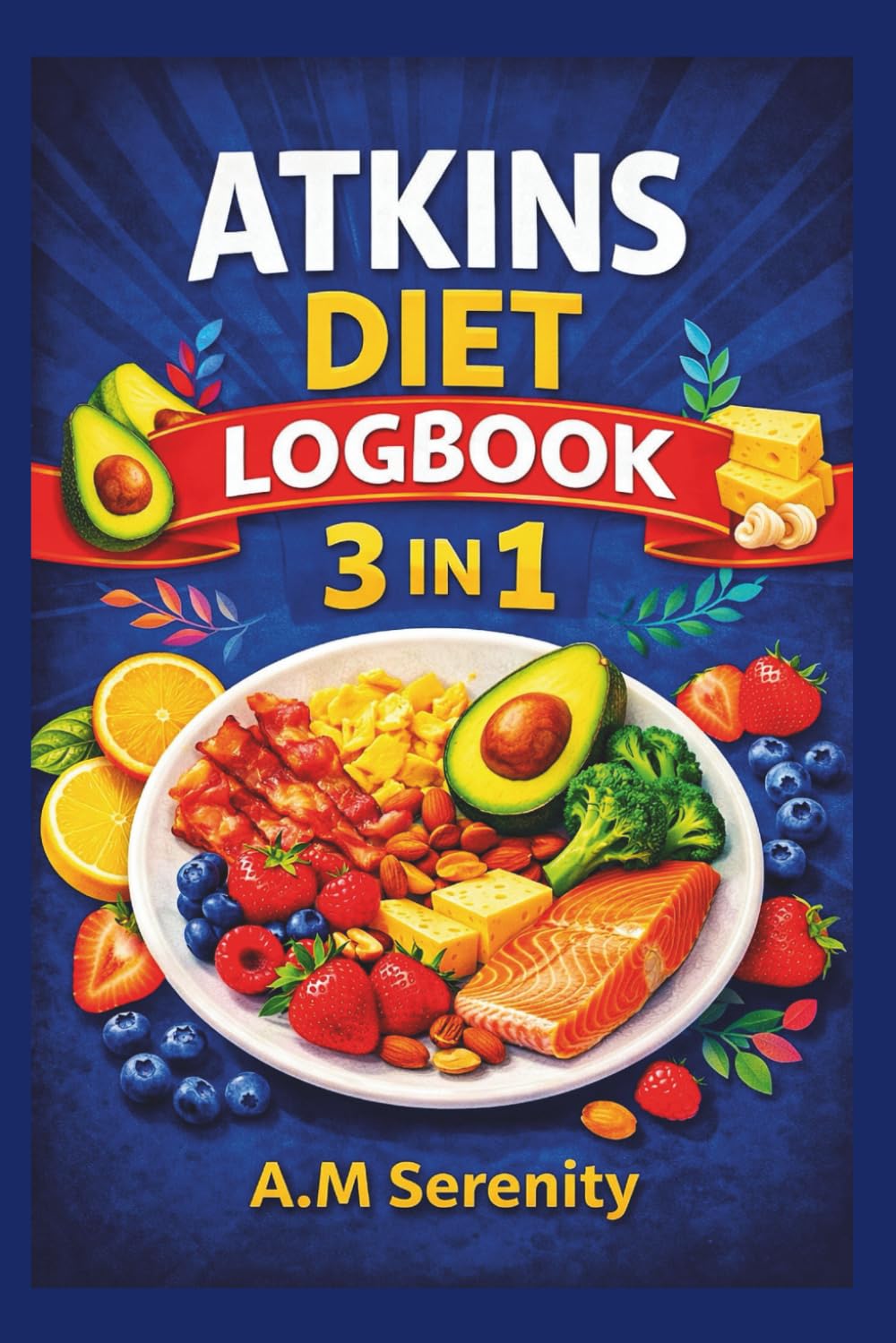 Atkins Diet Logbook: Weight Loss Diet Plan and Tracker Carbohydrate, Nutrition and Keto Dieting • Calories • High-Protein • Slow Cook Planner • ... and read, also it is limited at the moment