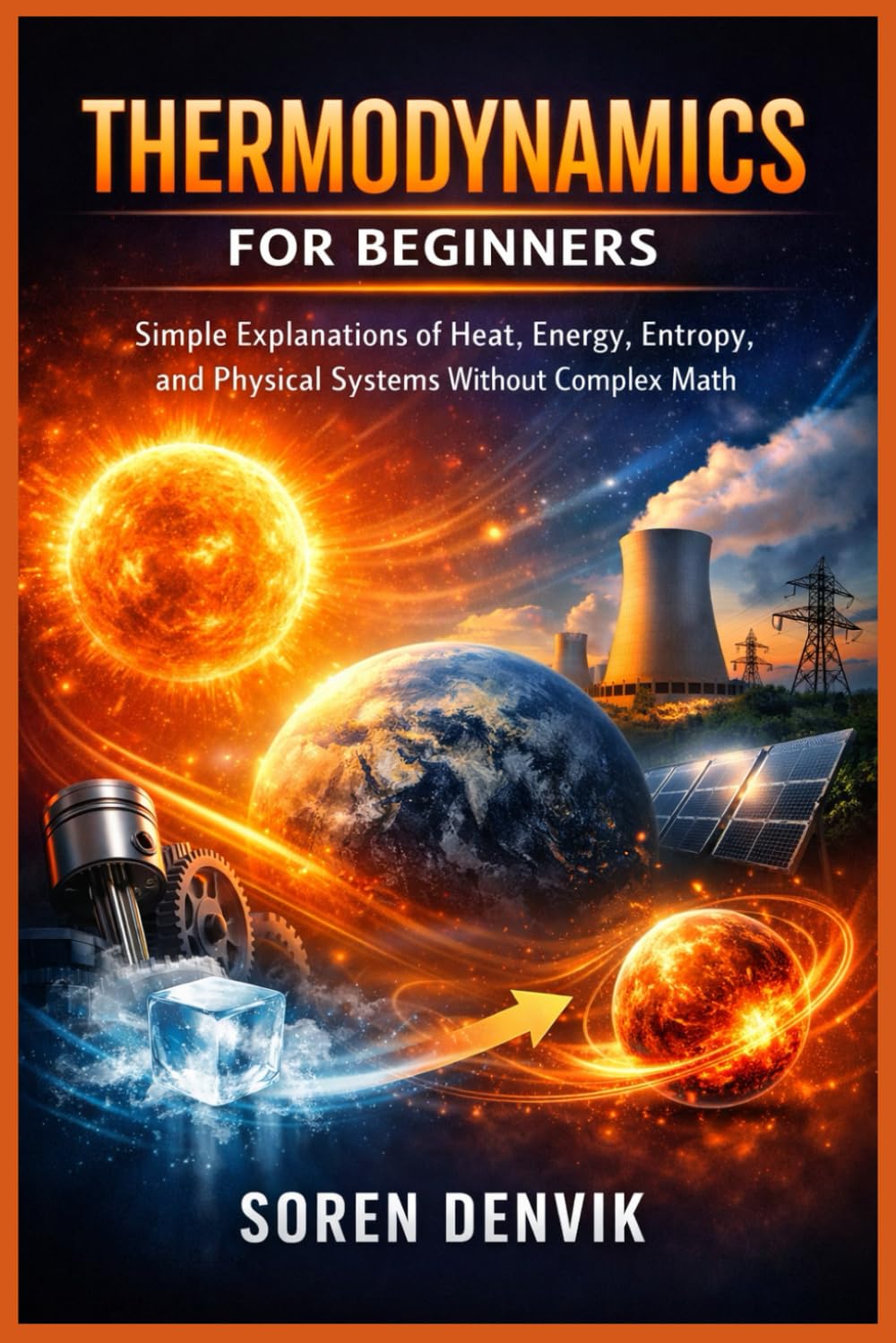 THERMODYNAMICS FOR BEGINNERS: Simple Explanations of Heat, Energy, Entropy, and Physical Systems Without Complex Math