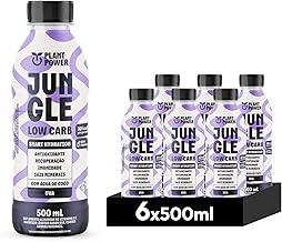 Jungle Low Carb Uva, Bebida Funcional, 500ml - 6 unidades