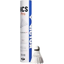 Victor Badminton Artificial Shuttle Carbon Shuttle Carbon Shuttle Pro NCSPRO Practice Balls 1 Dozen 12 Balls Included