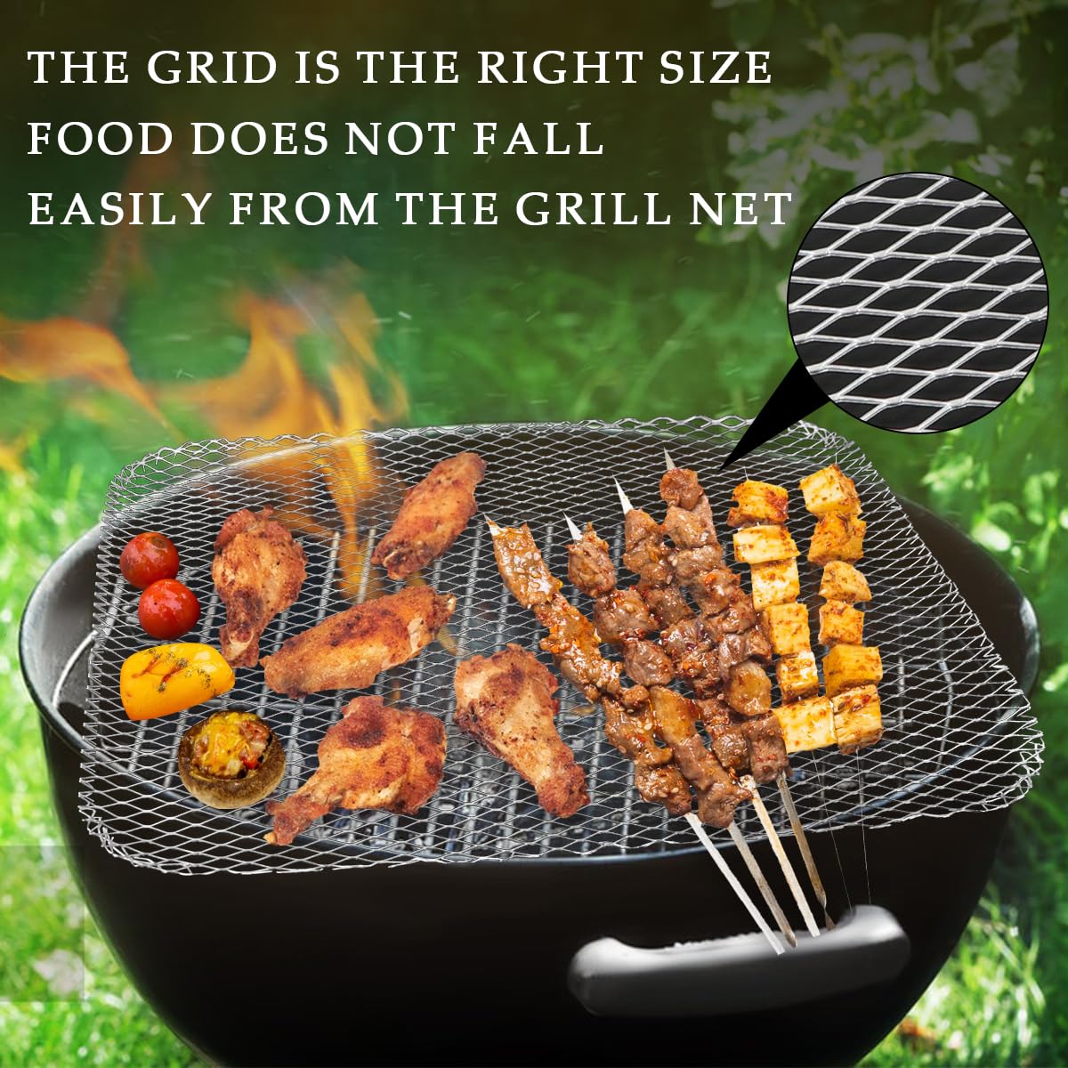 10Pcs Einweg BBQ Grill Mesh Mat Aluminium Antihaft Kochen Gitter Gitter Pad Backen Werkzeuge Outdoor BBQ Zubehör für Outdoor Camping Grillen Picknicks Hinterhöfe