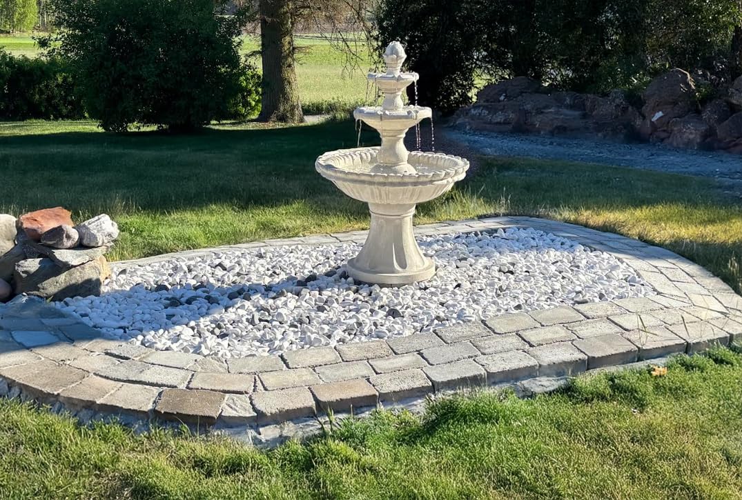 Köhko® Wasserspiel Markkleeberg“ klassischer Etagenbrunnen Vogelbad 13010 Springbrunnen Gartenbrunnen