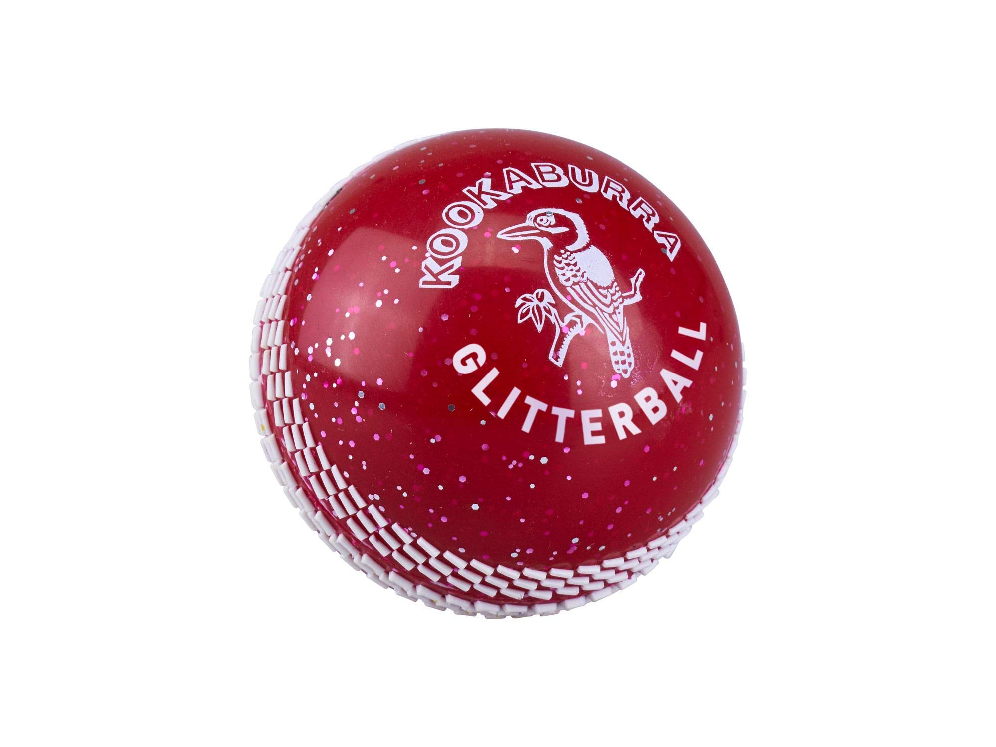 Kookaburra Kids' Supercoach Glitter Ball, Red, One Size โ image 1